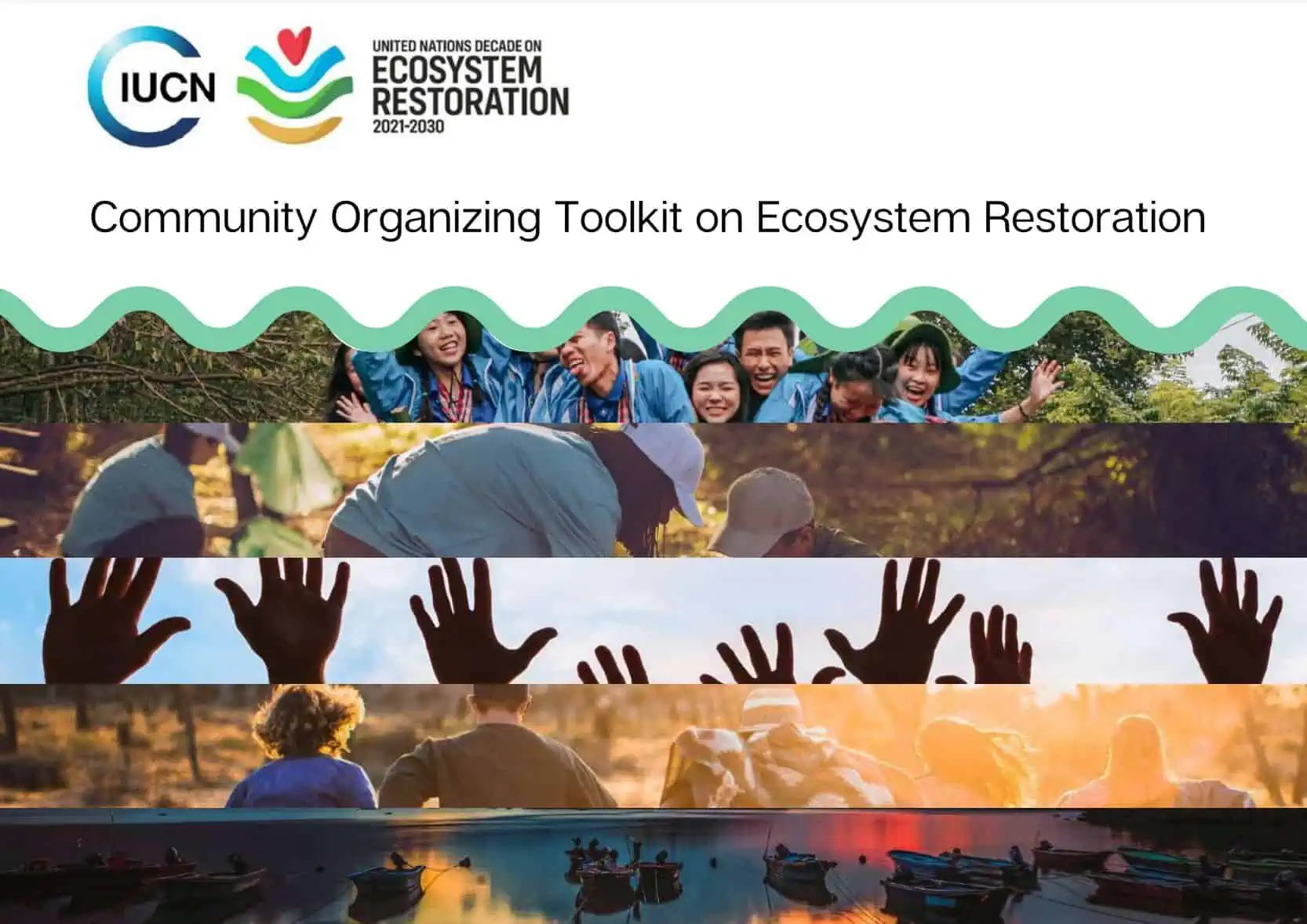 Cover page on guide for community engagement